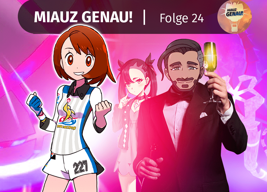 pokemon podcast, miauz genau!, deutsch, pokemontutorialtv, YouTube, Galar, Chairman, rose, Marie, endynalos, Schwert und Schild