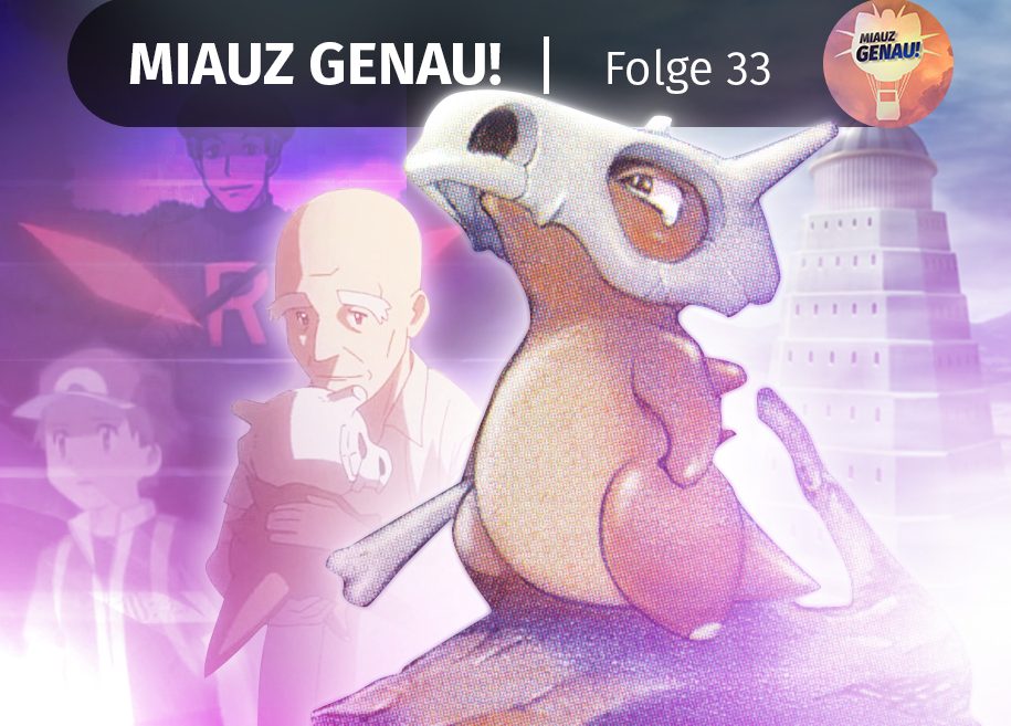 pokemon podcast, miauz genau!, deutsch, Pokemon Origins, Tragosso, Team Rocket, Rot, Blau, Lavandia, Lavendel Town