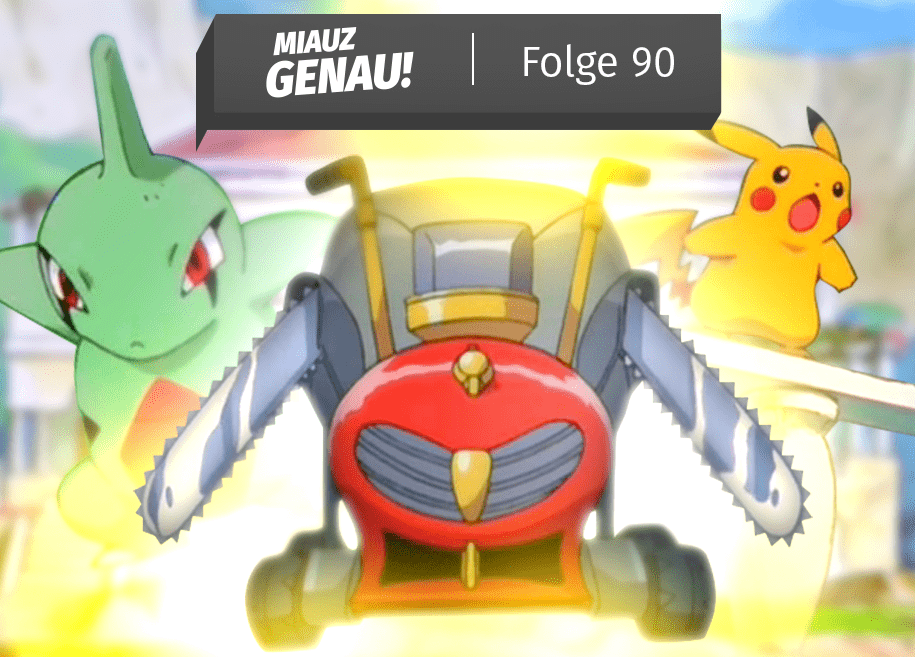 Pikachus Pikaboo Vorfilm zum vierten Kinofilm. Pikachu, Rasenmäher und Lavitar