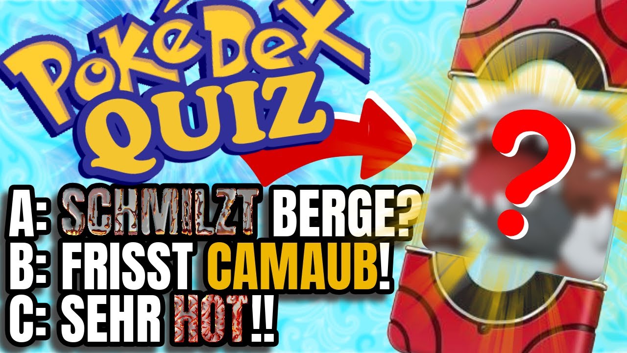 Thumbnail vom Pokédex Quiz von Der Hase mit Hut. Dabei waren Yuli, ripthepokepack, Leeni und Domi von Miauz Genau, dem deutschen Pokémon Podcast